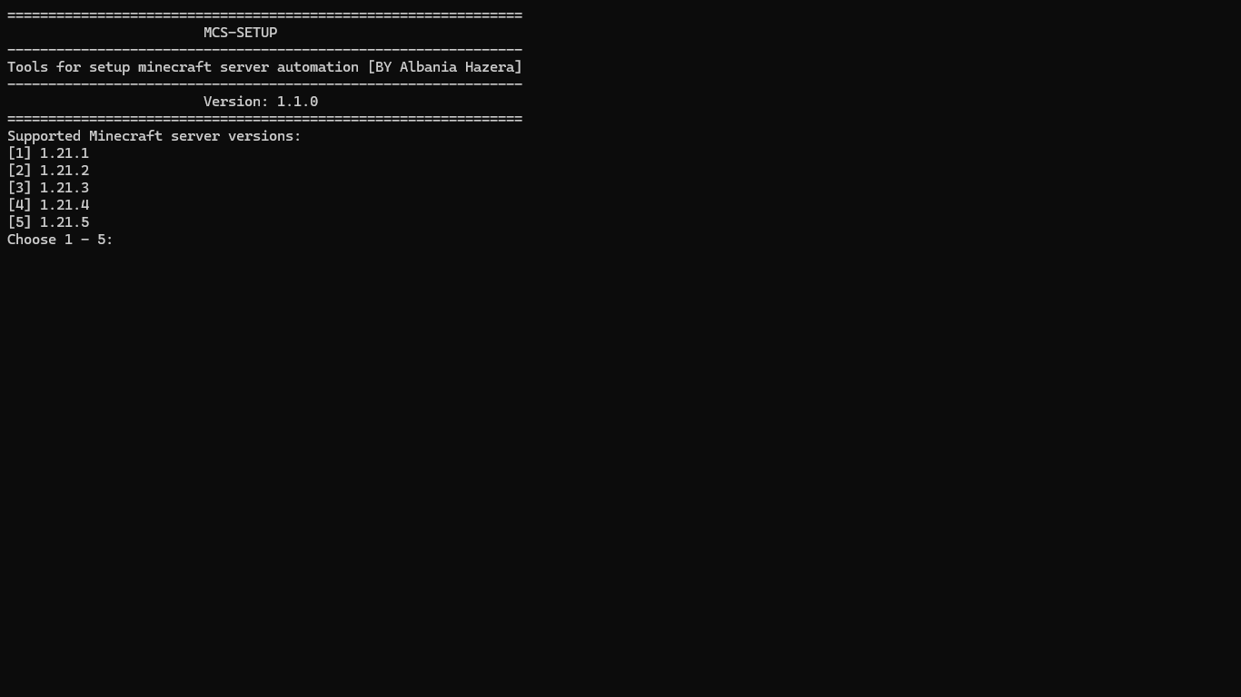 MCSS-CLI image